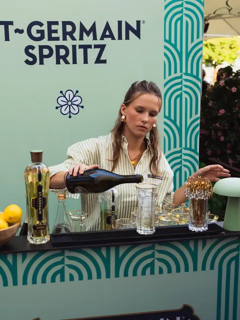 Szene von einem Sorison-Drehtag in München